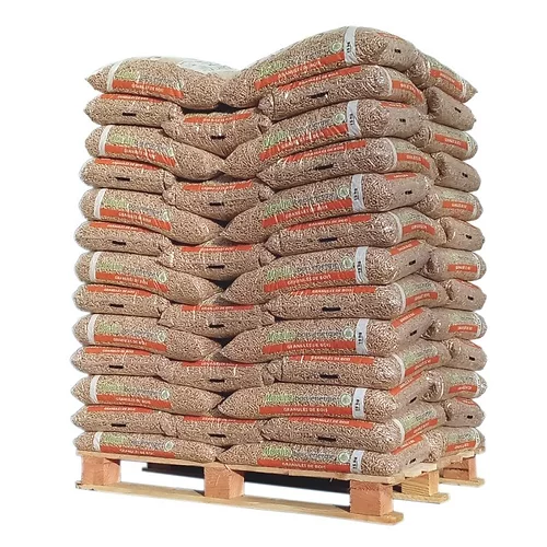 Moulin Bois Énergie Holzpellets aus der Auvergne — Palette 975 kg (65 Säcke) · ENplus A1